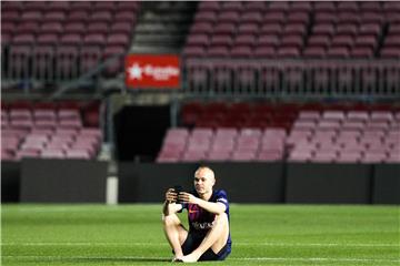 Abschied vom Camp Nou: Andres Iniesta.