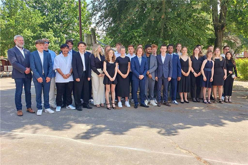 Abschlussklasse der Montessori-Reformschule