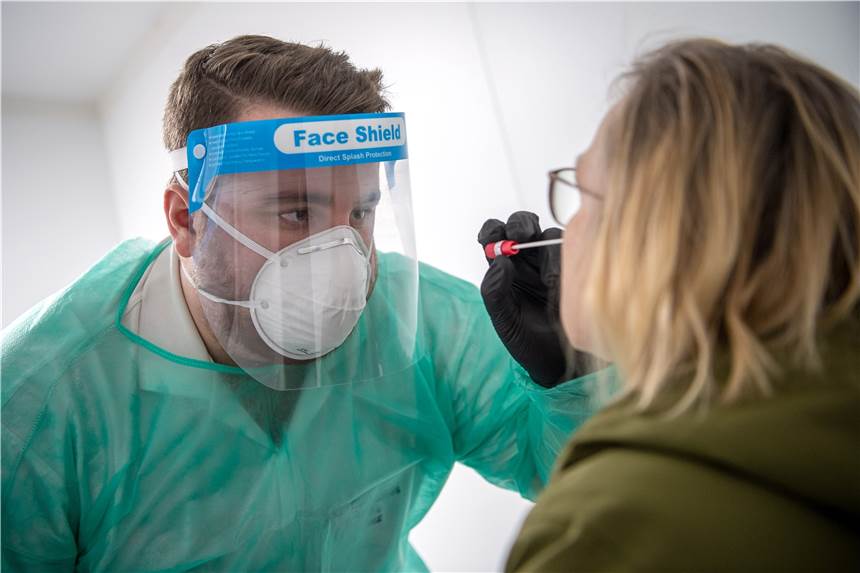 Abstriche für freiwillige PCR-Test gibt es jetzt auch beim DRK-Ortsverein Heek-Nienborg.
