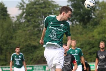 Abwehrspieler Marian Tüns und der FC Nordkirchen treffen am Mittwochabend auf Westfalenligist Gievenbeck.