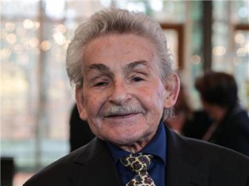 Adolf Katzenmeier 2014 bei einem DFB-Empfang zu seinem 80. Geburtstag. Foto: Frank Rumpenhorst