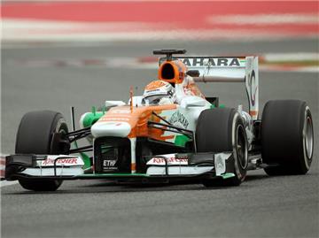 Adrian Sutil war im Force India der beste Pilot. Foto: Toni Albir