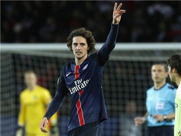 Adrien Rabiot hat Paris St. Germain im französichen Supercup gegen AS Monaco zum Sieg geschossen. Foto: Yoan Valat