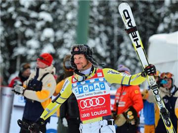 Aksel Lund Svindal gewann auch den Super G. Foto: Mike Sturk