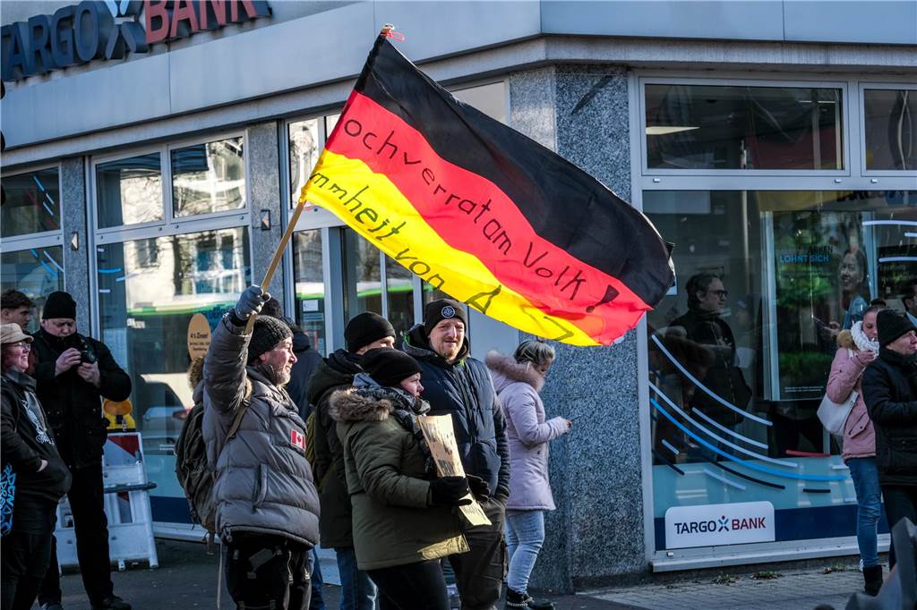 Bauerndemo am 8.1.2024 in Recklinghausen