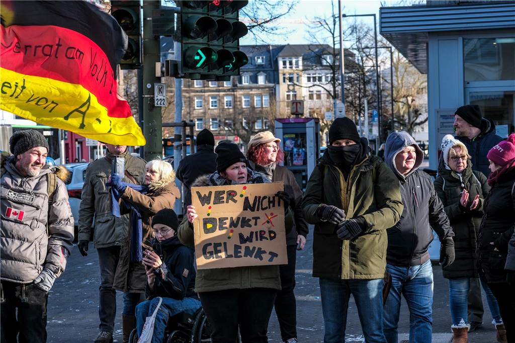 Bauerndemo am 8.1.2024 in Recklinghausen