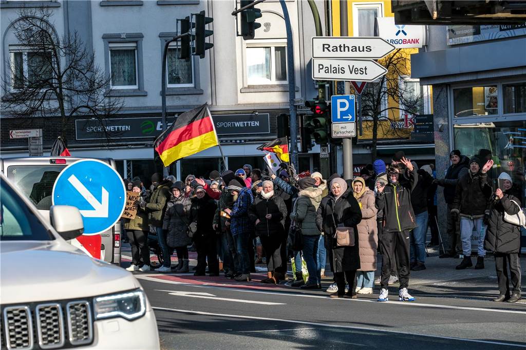 Bauerndemo am 8.1.2024 in Recklinghausen