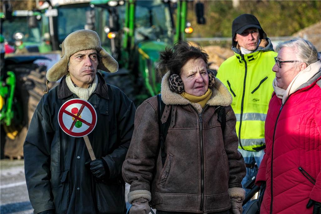 Bauerndemo am 8.1.2024 in Recklinghausen