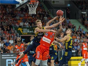 ALBA Berlin bezwang ratiopharm Ulm mit 72:68. Foto: Daniel Maurer