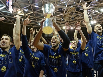 ALBA Berlin gewann den Pokal in der vergangenen Saison. Foto: Andreas Gebert