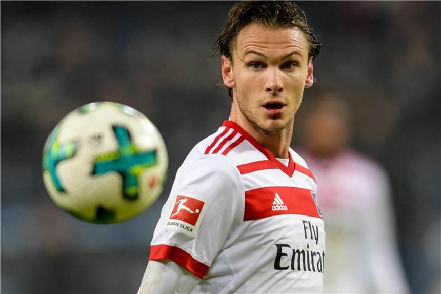 Albin Ekdal steht beim Hamburger SV vor dem Absprung. Foto: Axel Heimken