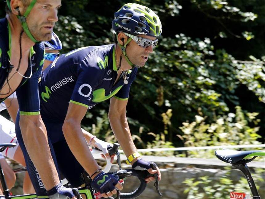 Valverde gewinnt zum zweiten Mal Clasica San Sebastian Alejandro Valverde hat den Clasica San Sebastian gewonnen. Foto: Yoan Valat