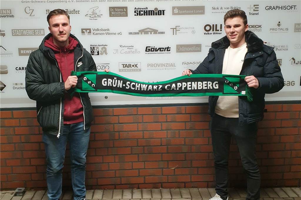 Plötzlich sind zwei Spieler weg: GS Cappenberg von Werner Abgängen kalt erwischt Alex Griskevic (l.) und Dennis Kozlik kamen erst im Sommer nach Cappenberg.