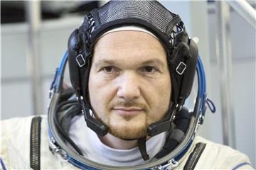 Alexander Gerst ist zu sehen. Foto: Pavel Golovkin/Archiv