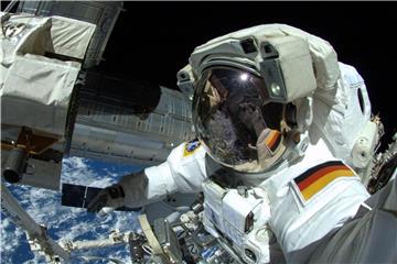 Alexander Gerst wird 188 Tage im All bleiben. Foto: Alexander Gerst/ESA/NASA