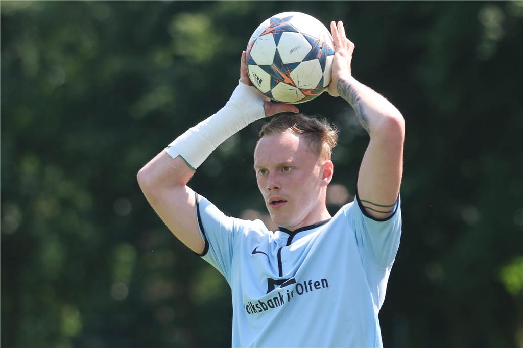 Alexander Hellmich spielt wieder für den SuS Olfen Fußball.