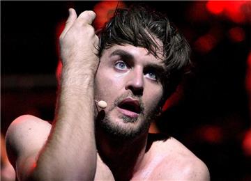 Alexander Klaws in "Jesus Christ, Superstar".