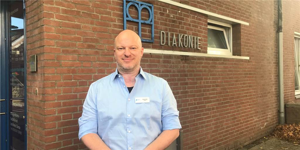 Wohnungslose Menschen in Lünen: Diakonie leistet Hilfe zur Selbsthilfe Alexander Lenz leitet die Fachberatungsstelle für Wohnungslose der Diakonie in Lünen. Er weiß, dass die Zahl der Wohnungslosen in der Stadt steigt.