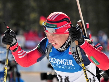 Alexander Loginow soll bei den Weltmeisterschaften in Hochfilzen starten. Foto: Igor Kupljenik
