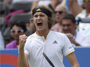 Alexander Zverev belegt nach seinem Sieg beim ATP-Turnier in Washington weiter Platz acht der Weltrangliste. Foto: Nick Wass
