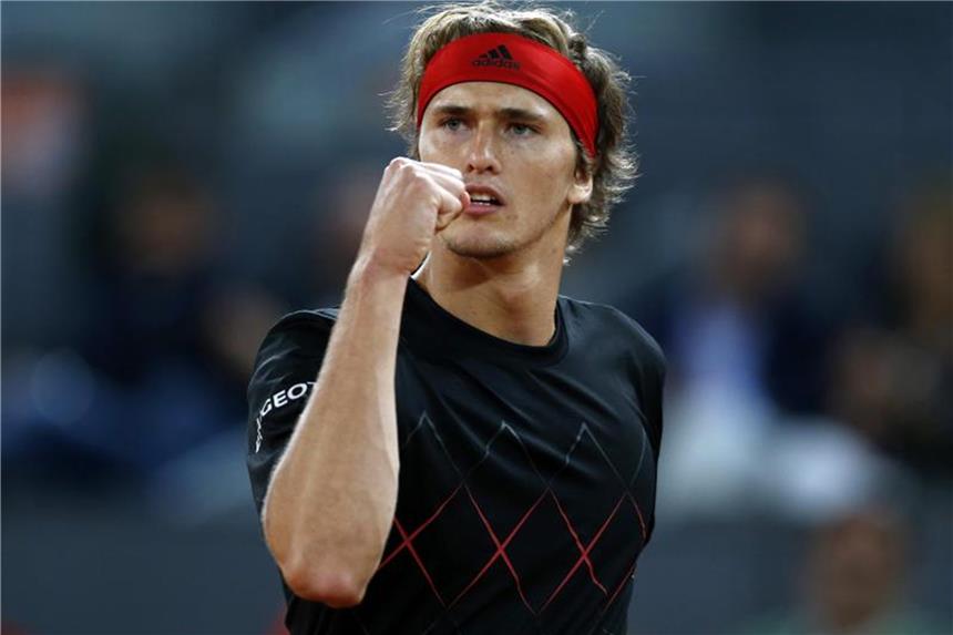Zverev holt dritten Masters-Titel: Sieg in Madrid Alexander Zverev besiegte im Finale von Madrid den Österreicher Dominic Thiem. Foto: Francisco Seco/AP