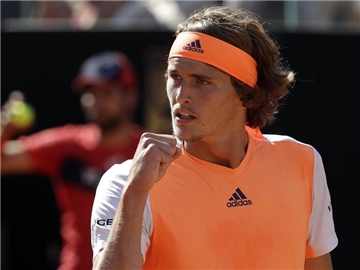 Alexander Zverev gehört bei den French Open zum erweiterten Favoritenkreis. Foto: Gregorio Borgia