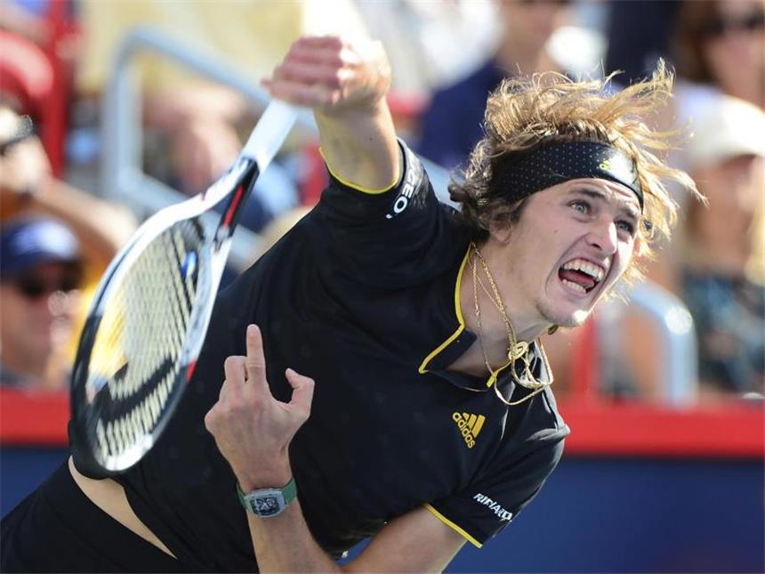 Alexander Zverev bei China Open im Viertelfinale Alexander Zverev ist in Peking in die Runde der letzten Acht eingezogen. Foto: Paul Chiasson