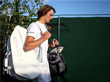Alexander Zverev ist in Wimbledon im Achtelfinale ausgeschieden. Foto: Steven Paston