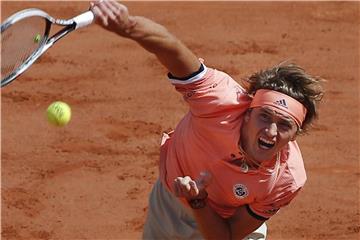 Alexander Zverev trifft bei den French Open im Viertelfinale auf Dominic Thiem. Foto: Michel Euler