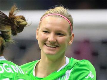 Alexandra Popp erzielte das 1:0 gegen Duisburg. Foto: Jens Wolf