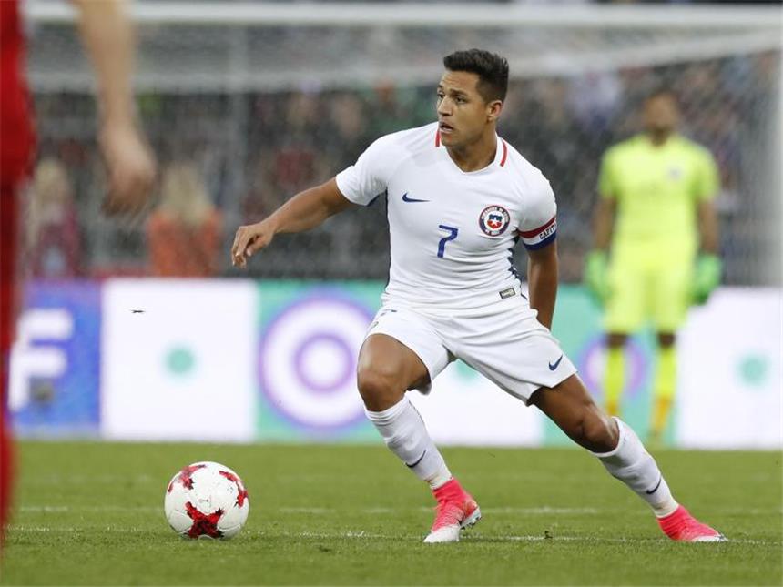 Alexis Sanchez ist eine prägende Figur im chilenischen Spiel. Foto: Pavel Golovkin