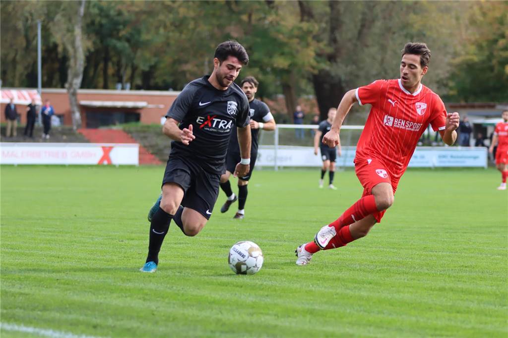 Abgang vom Lüner SV: Warum bleibt Ali Gülcan in der Westfalenliga? Ali Gülcan am Ball.
