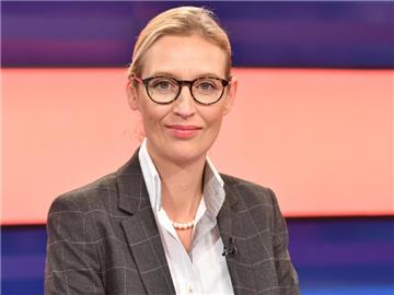 Alice Weidel (AfD) in der ZDF-Sendung "Wie geht's Deutschland". Foto: Paul Zinken