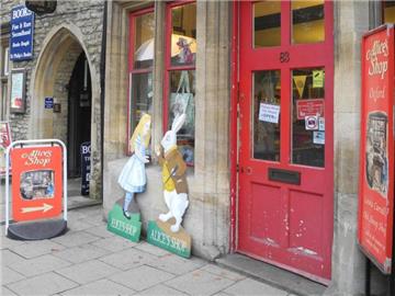 «Alice's Shop» in Oxford. Foto: Teresa Dapp