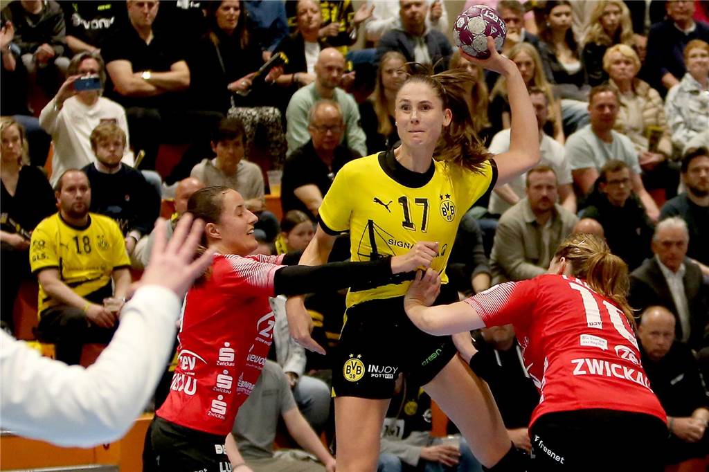 Alicia Stolle erzielte sechs Tore.