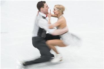 Aljona Savchenko und Bruno Massot haben nach dem Kurzprogramm auch in der Kür überzeugt. Foto: XinHua