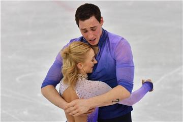 Aljona Savchenko und Bruno Massot legten eine brillante Kür hin und gewannen Gold. Foto: Peter Kneffel