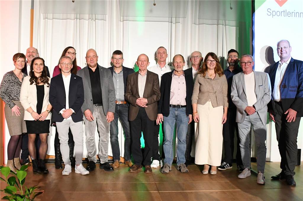 Ahauser Sportlerehrung : Engagement im Sport und für Vereine gewürdigt Alle Geehrten auf einen Blick - die sportlich Erfolgreichen und ehrenamtlich Aktiven