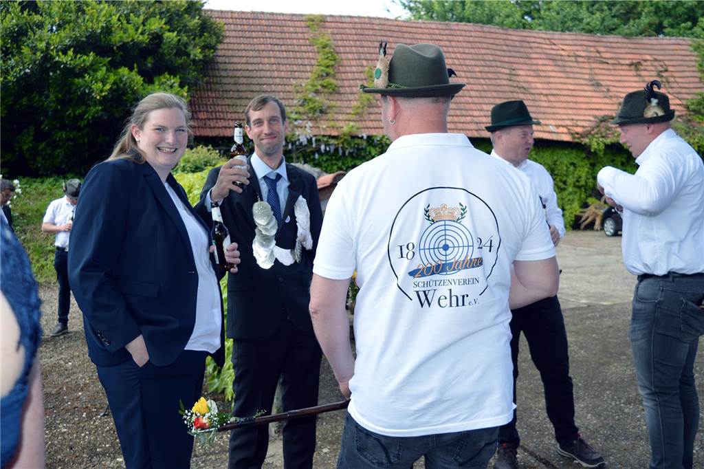 Sternmarsch Jubiläumsschützenfest Wehr