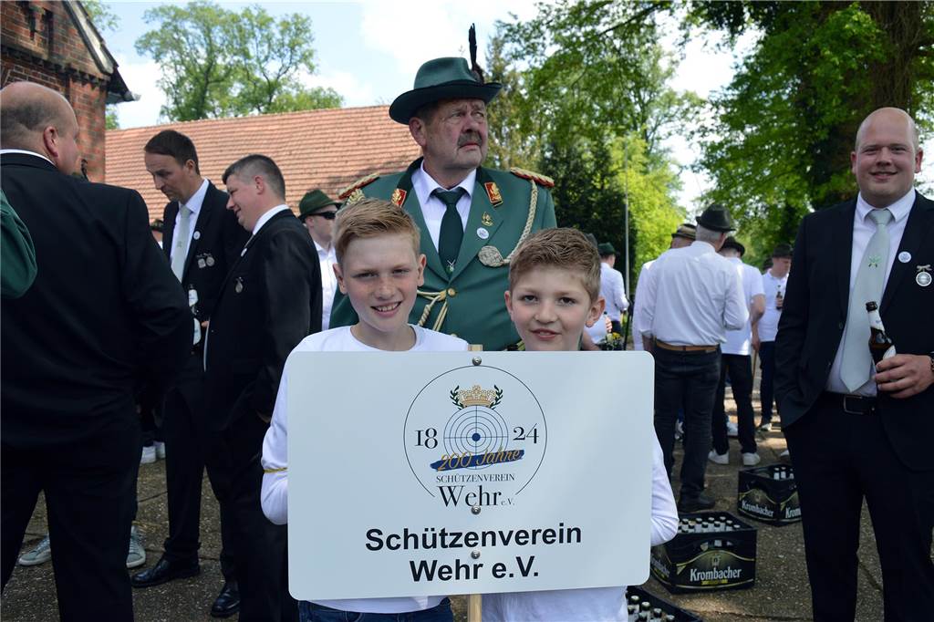 Sternmarsch Jubiläumsschützenfest Wehr