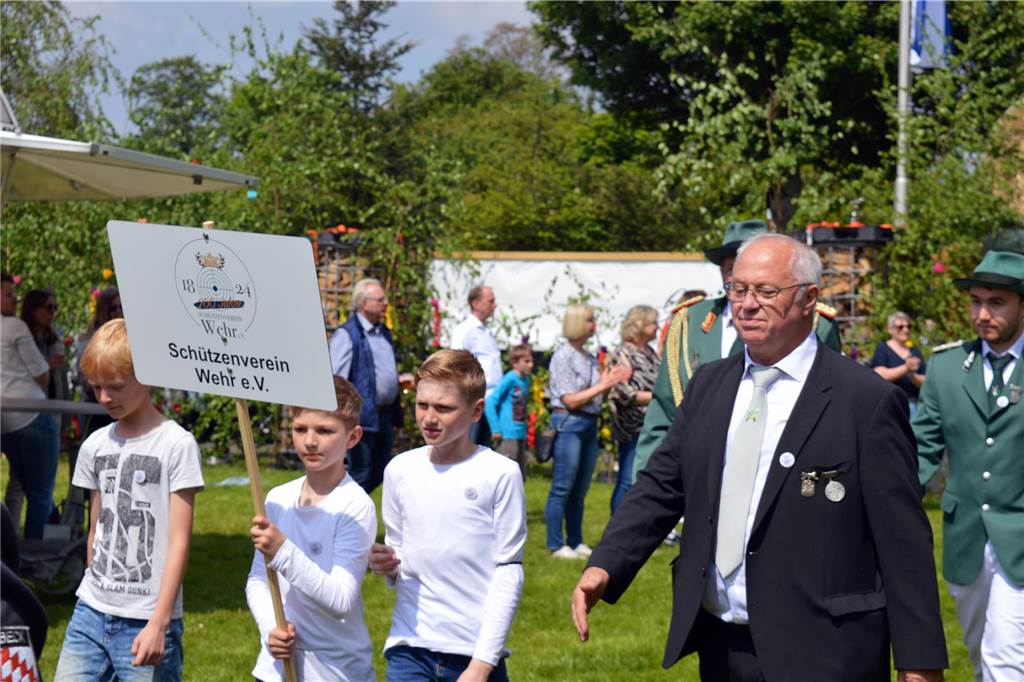 Sternmarsch Jubiläumsschützenfest Wehr