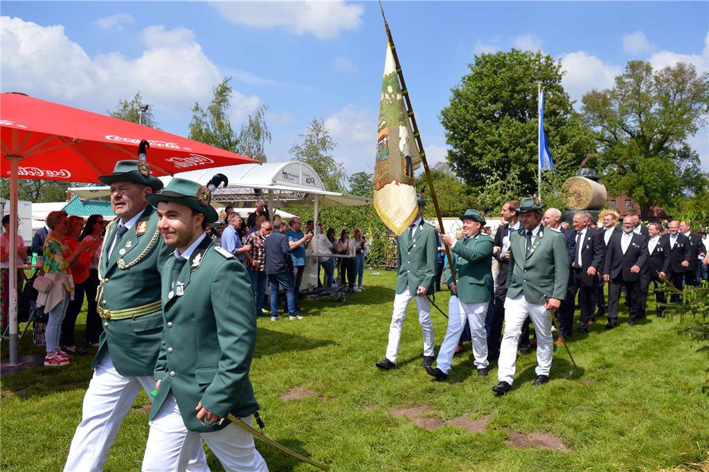 Sternmarsch Jubiläumsschützenfest Wehr