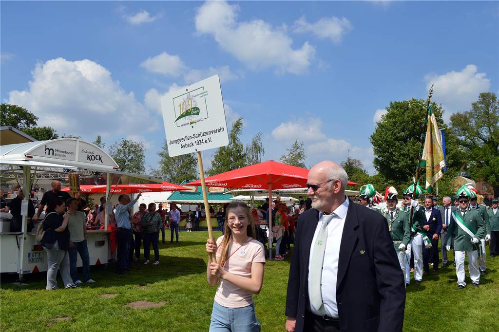Sternmarsch Jubiläumsschützenfest Wehr
