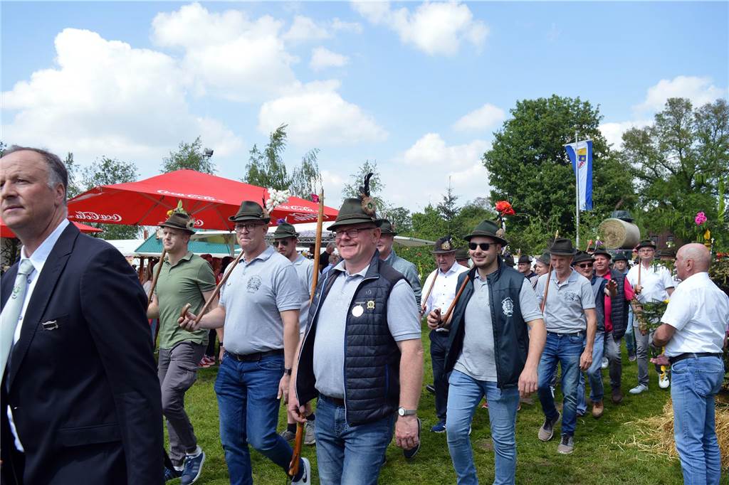 Sternmarsch Jubiläumsschützenfest Wehr