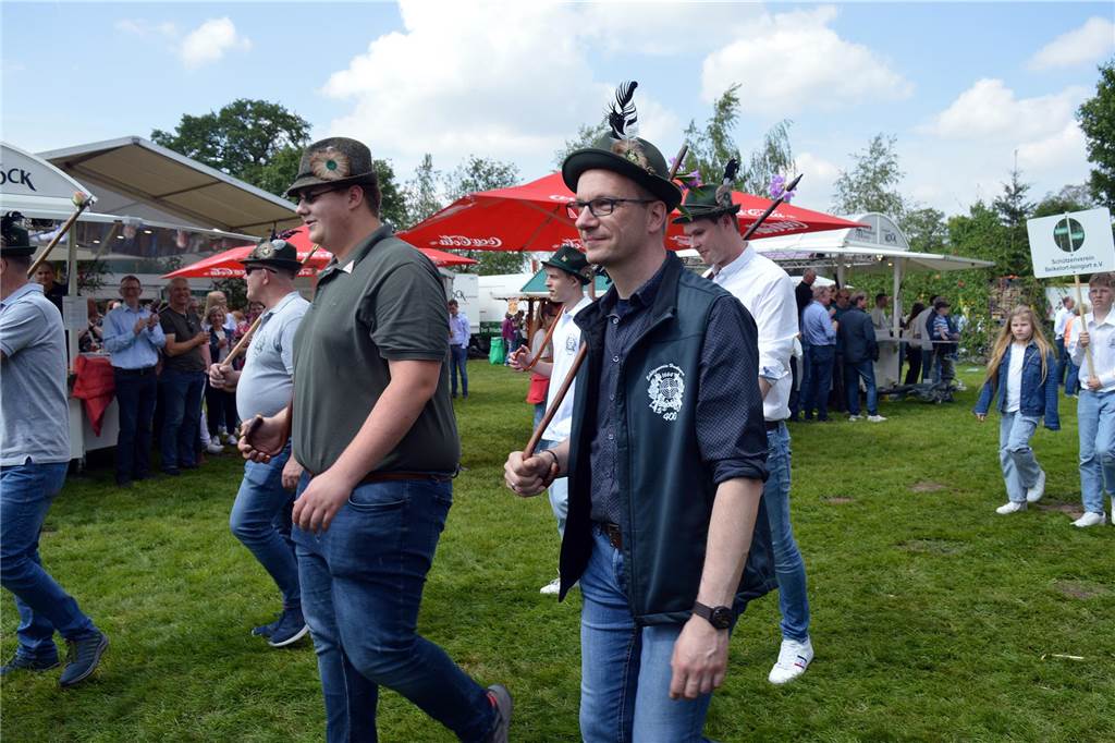 Sternmarsch Jubiläumsschützenfest Wehr