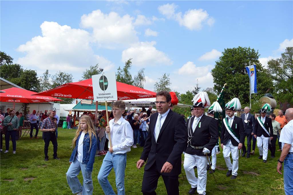 Sternmarsch Jubiläumsschützenfest Wehr