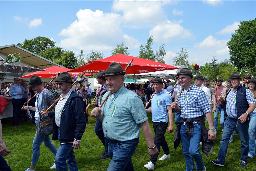 Sternmarsch Jubiläumsschützenfest Wehr