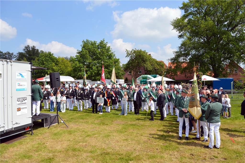 Sternmarsch Jubiläumsschützenfest Wehr