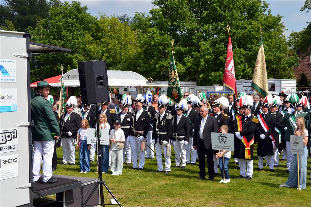 Sternmarsch Jubiläumsschützenfest Wehr