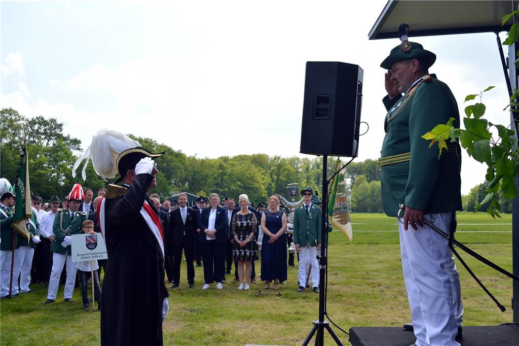 Sternmarsch Jubiläumsschützenfest Wehr